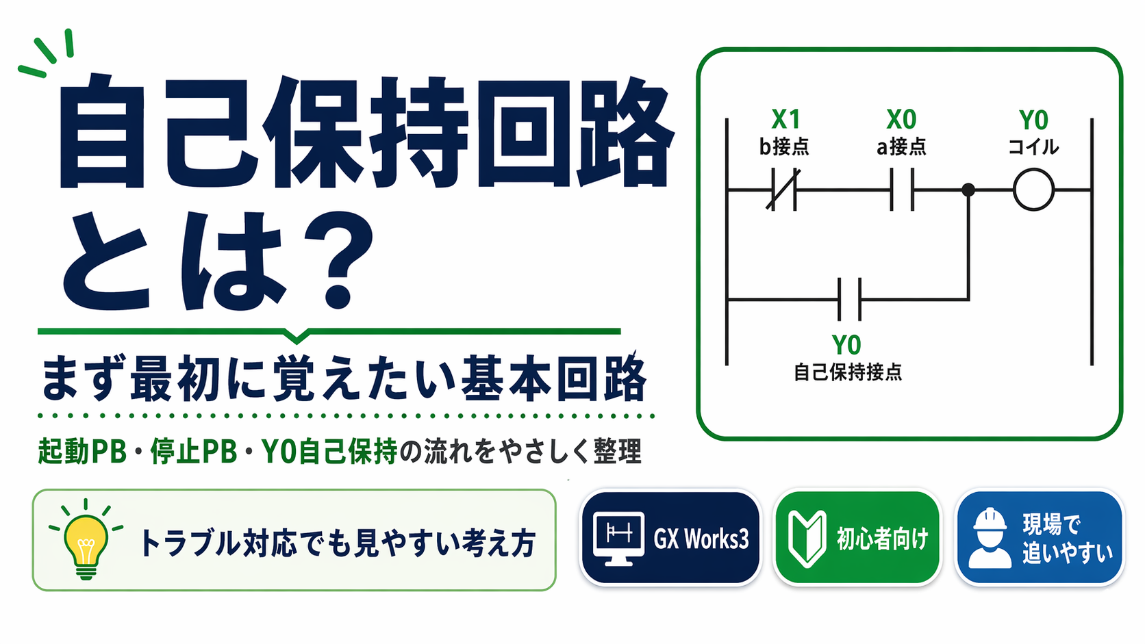 自己保持回路の記事イメージ